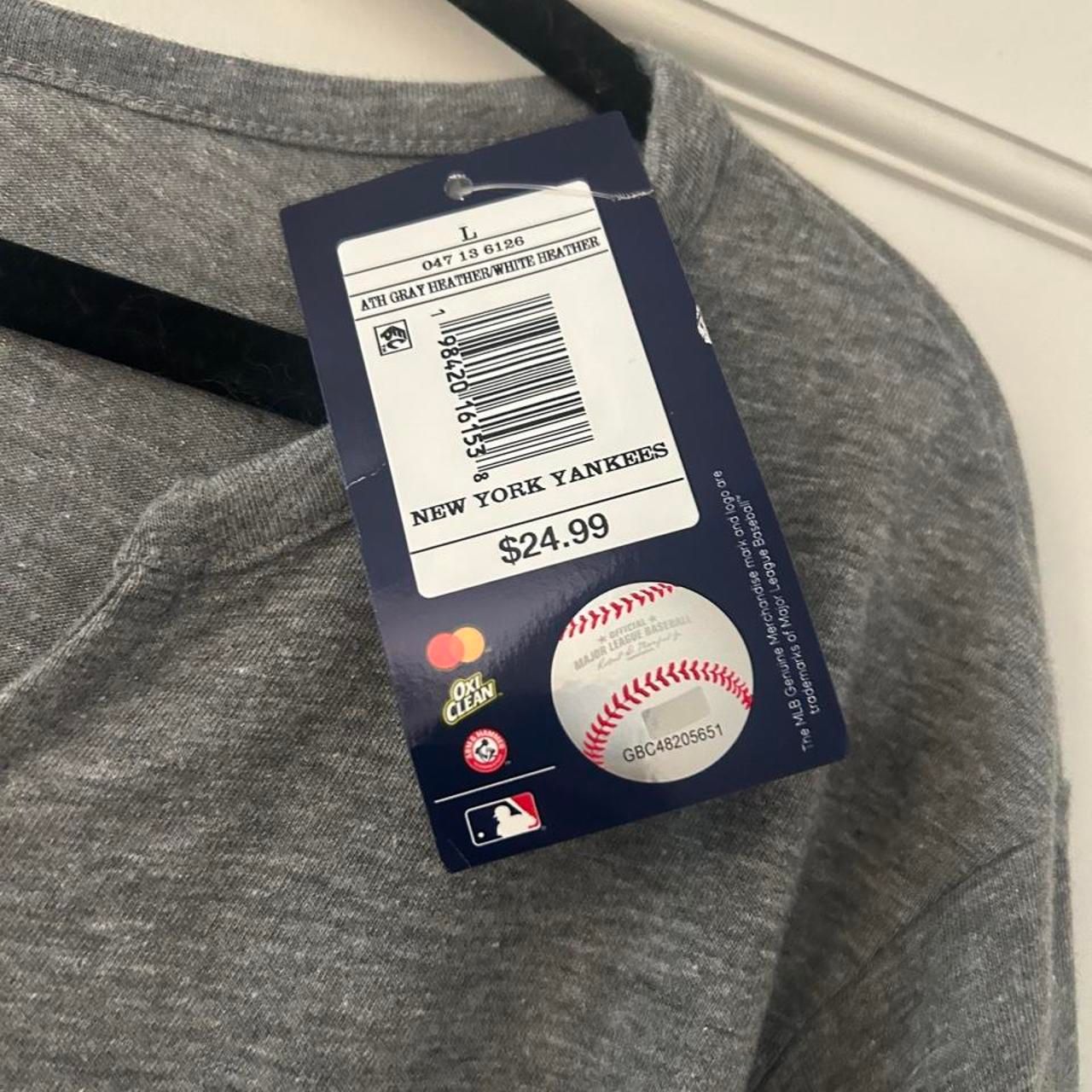 Majestic-Athletic Grey T-Shirt — image 3 of 4